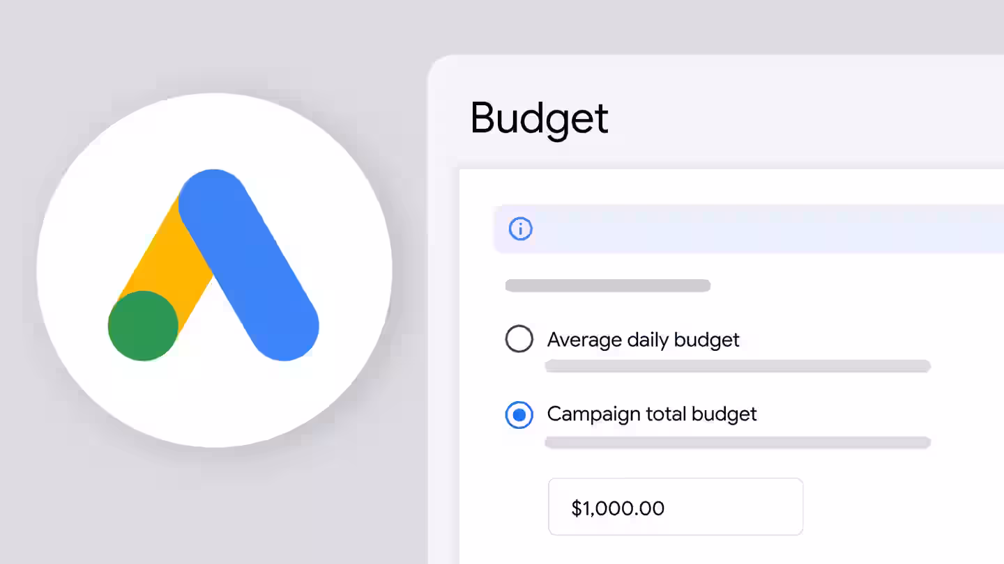 Google Ads führt Kampagnen-Gesamtbudgets ein