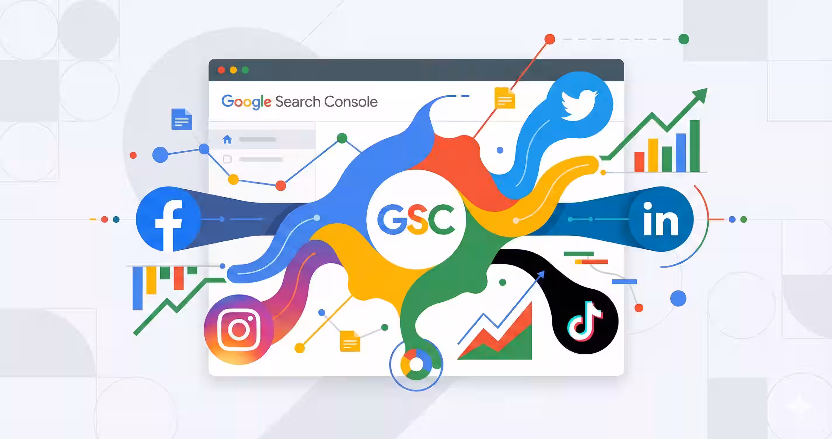 Google Search Console integriert Social-Media-Kanäle